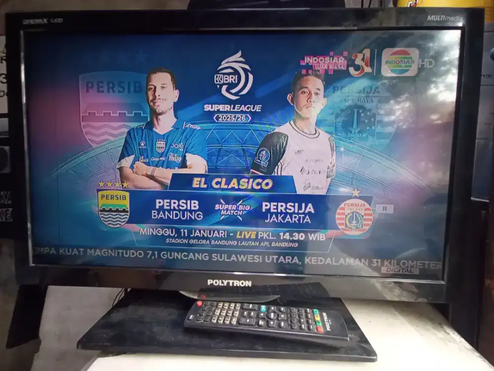 Tv LED 24  Polytron Normal tanpa STB