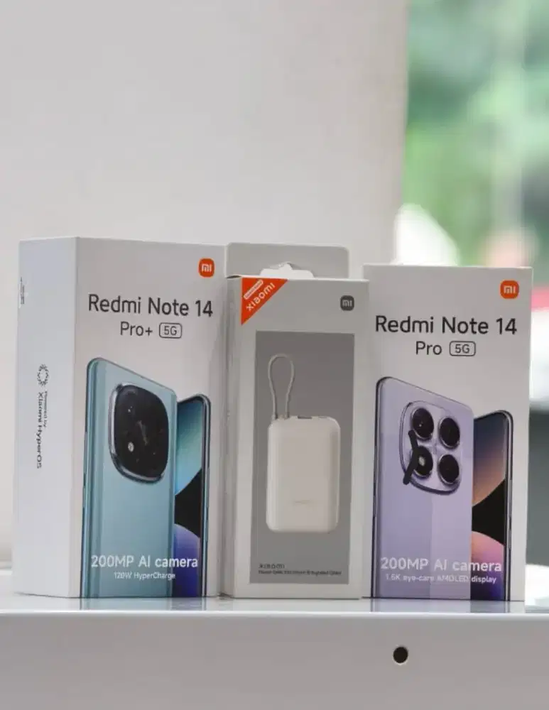 Redmi Note 14 pro free powerbank 10.000mAh