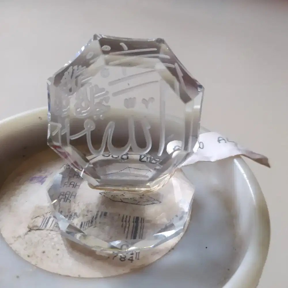 Kristal bohemia lafadz Allah