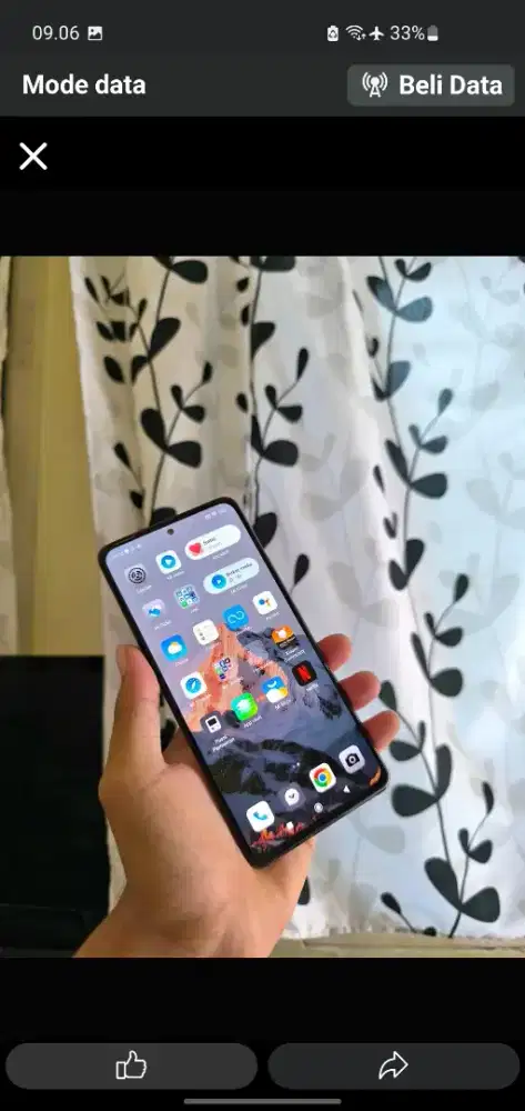 Dijual HP Xiaomi Redmi Note 10 Pro Ram 8/128 Mulus Fullset