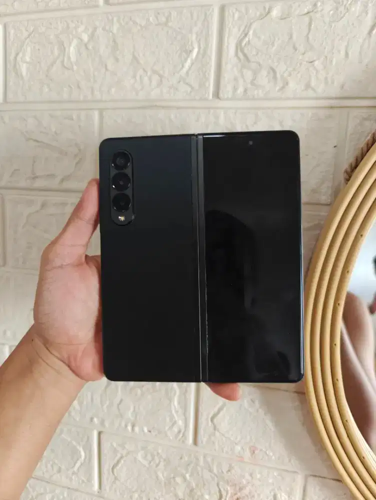 JUAL MURAH SAMSUNG Z FOLD 3 5G 12/256GB BLACK RESMI SEIN (-minus)