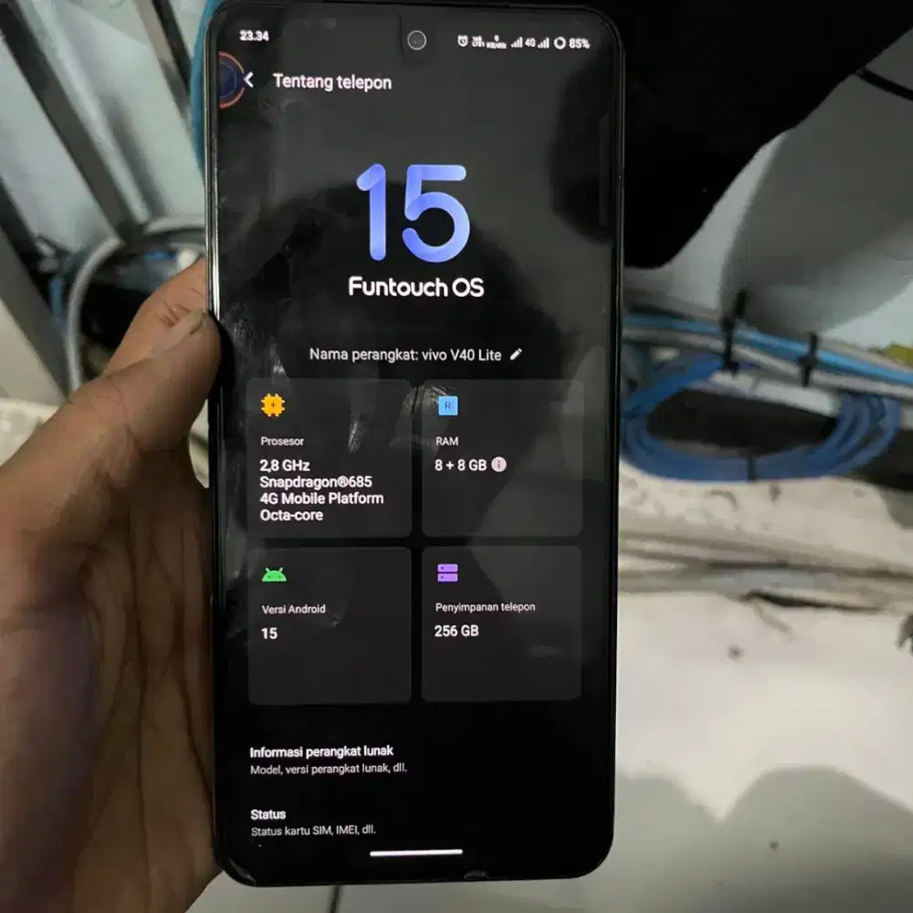 Vivo V40 lite 8+8/256