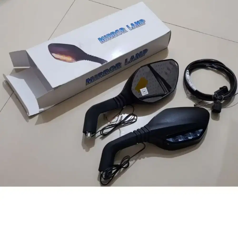 Spion led PCX Original AHM mirror lamp kaca sepion lampu sein PCX