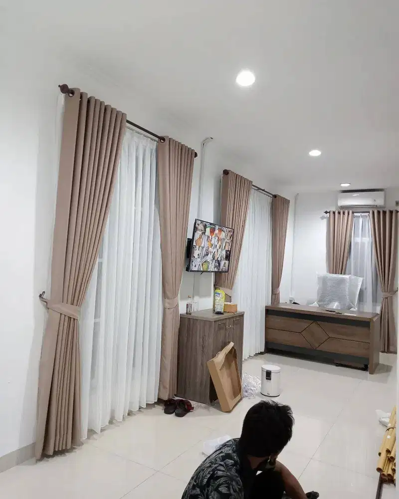 Ahli Buat Gorden Pasang Wallpaper Korden Gordeng Horden Roller Blind
