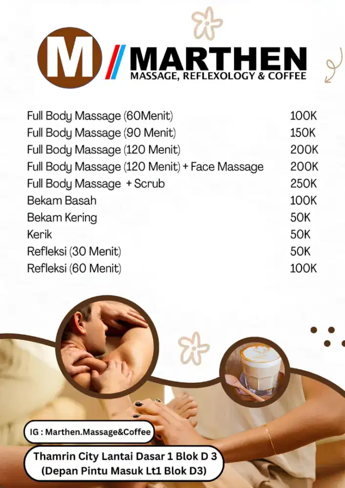 Lowongan Kerja Therapist pria/wanita berpengalaman