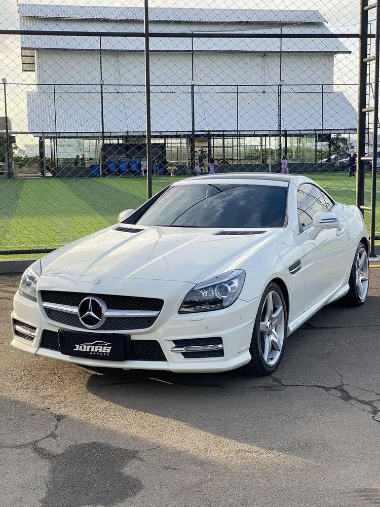 MERCY SLK250 AMG 2012 WHITE ON RED KM 19.000 ANTIK!! #SLK 250
