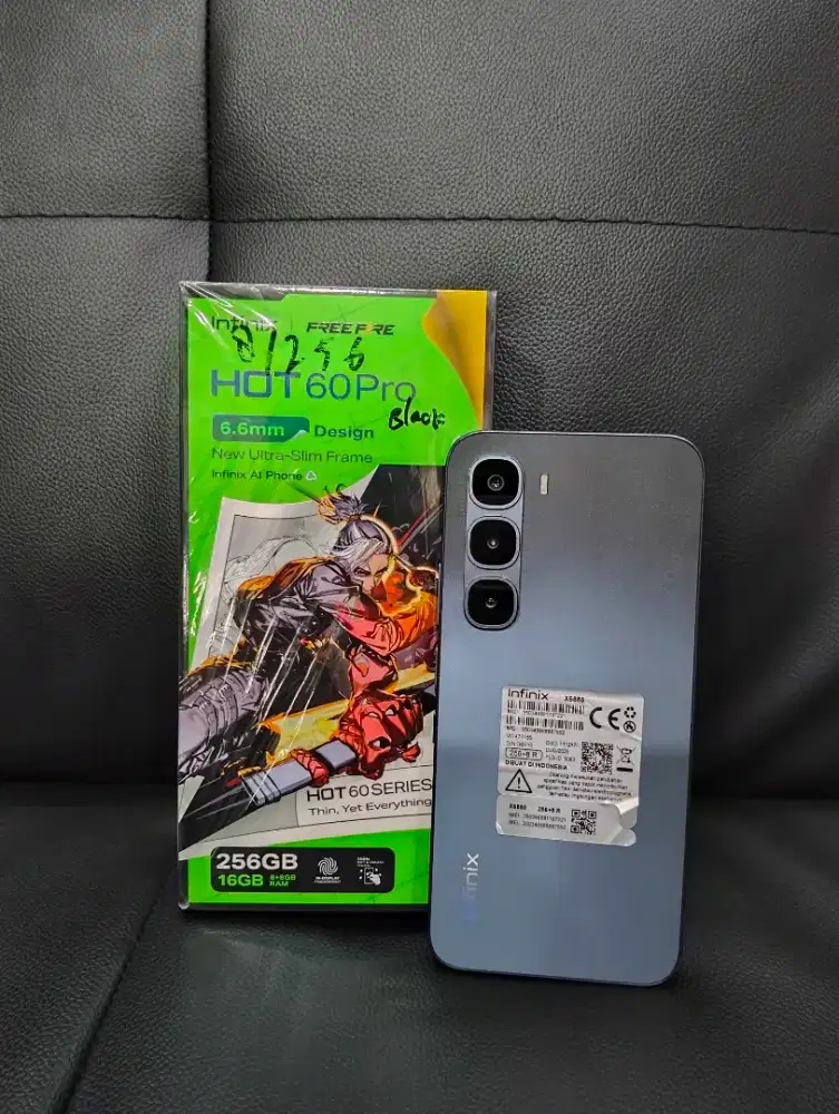Infinix Hot 60 pro 8/256(pake 3bulan garansi panjang)