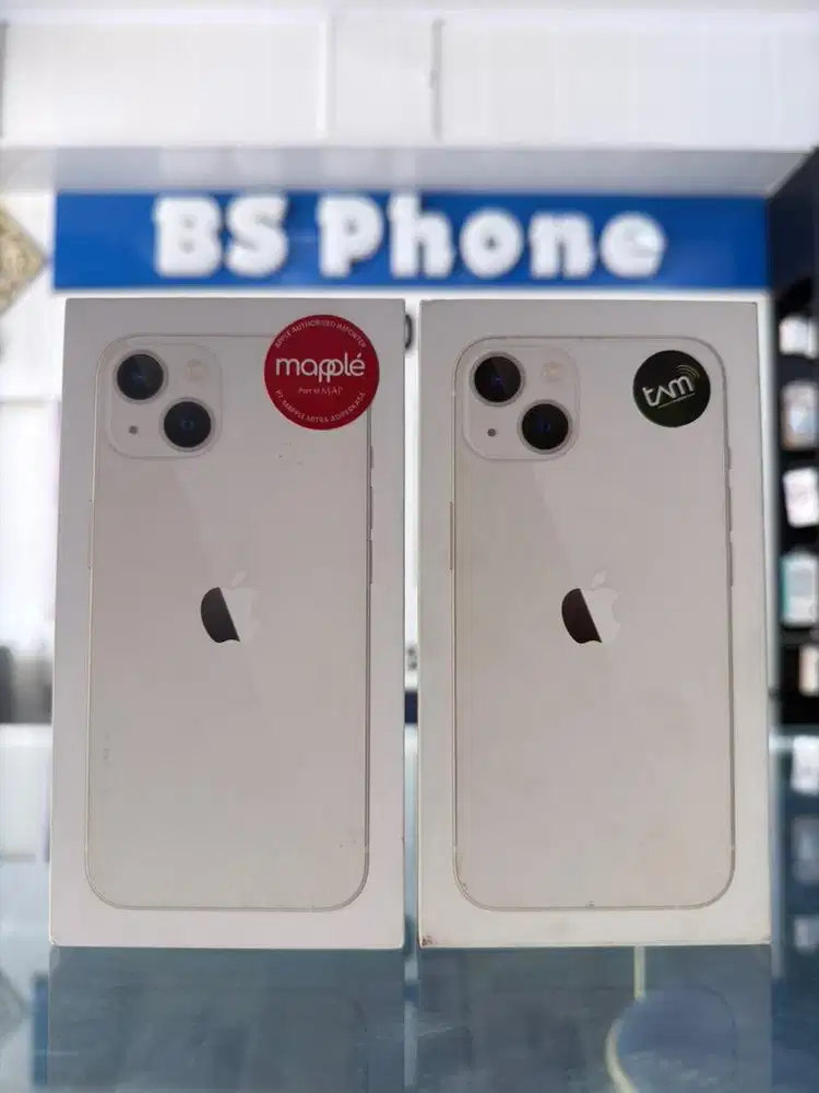 [Baru] iPhone 13 128GB Garansi Resmi Indo Warna Starlight/Putih Langka