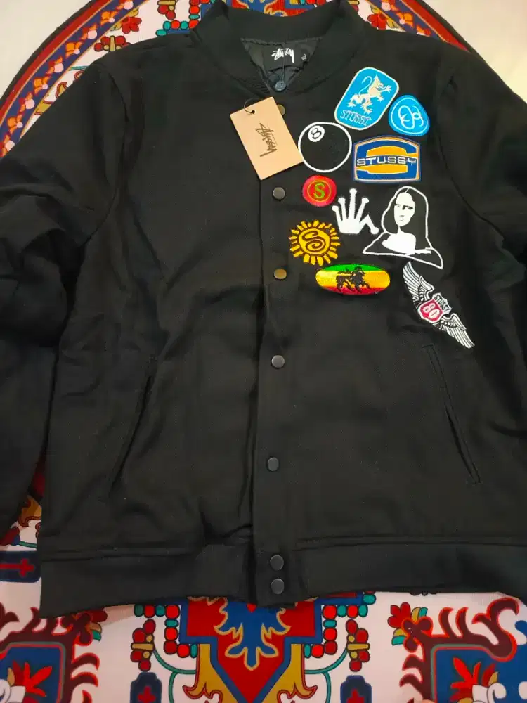 Jaket Varsity stussy