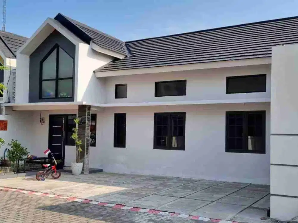 Rumah Luas Sejuk Banyak Ventilasi di Bamboe Villas Tembalang Semarang