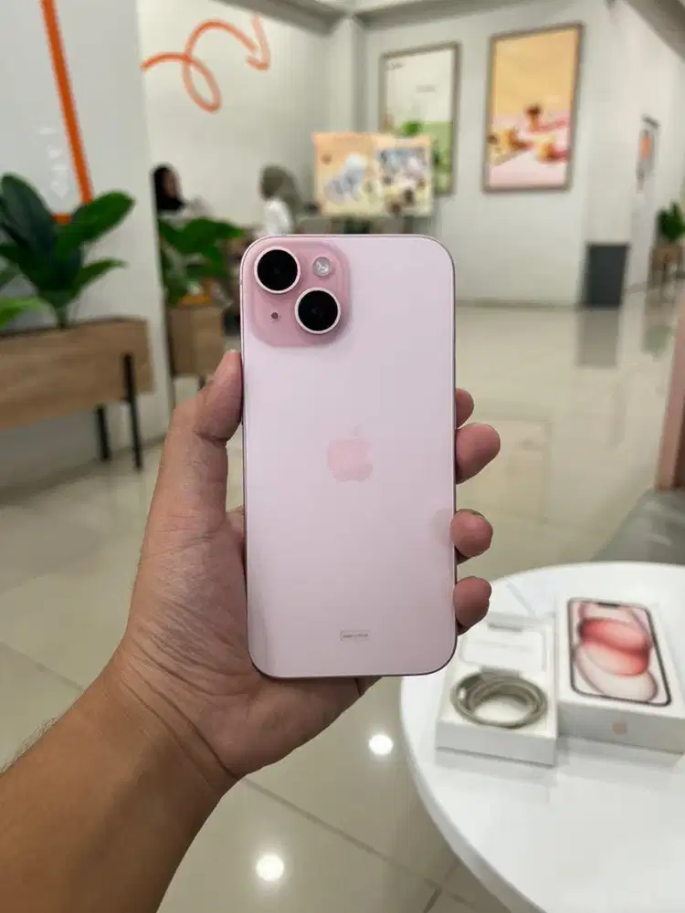 Iphone 15 128 ibox garansi ON fullset nominus