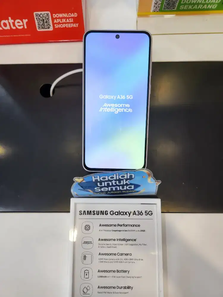 SAMSUNG A36 | KREDIT DP 0% | SYARAT MUDAH