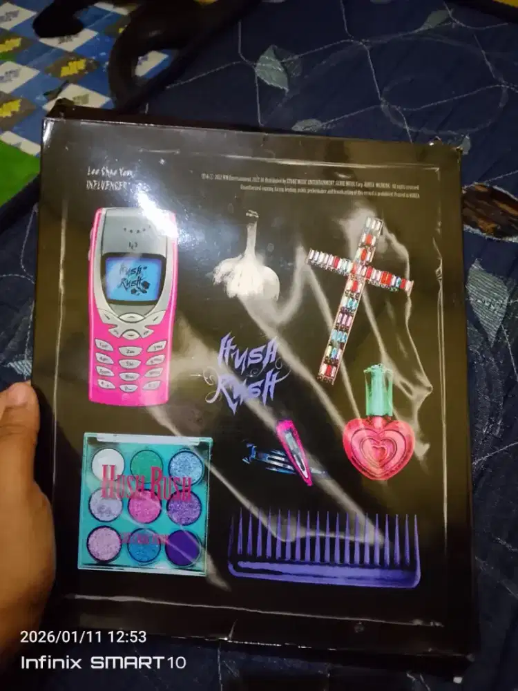 Jual album Lee chaeyeon hush rush