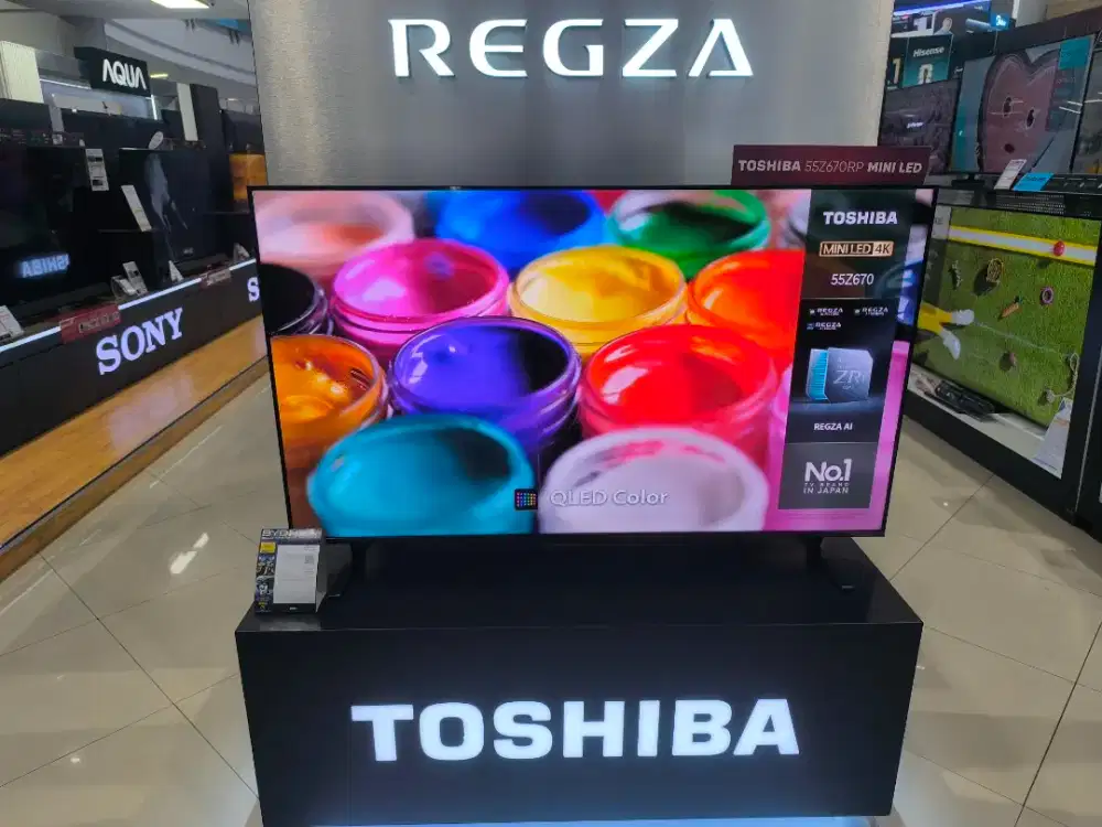 TOSHIBA 55inc KREDIT SYARAT KTP BUNGA 0%