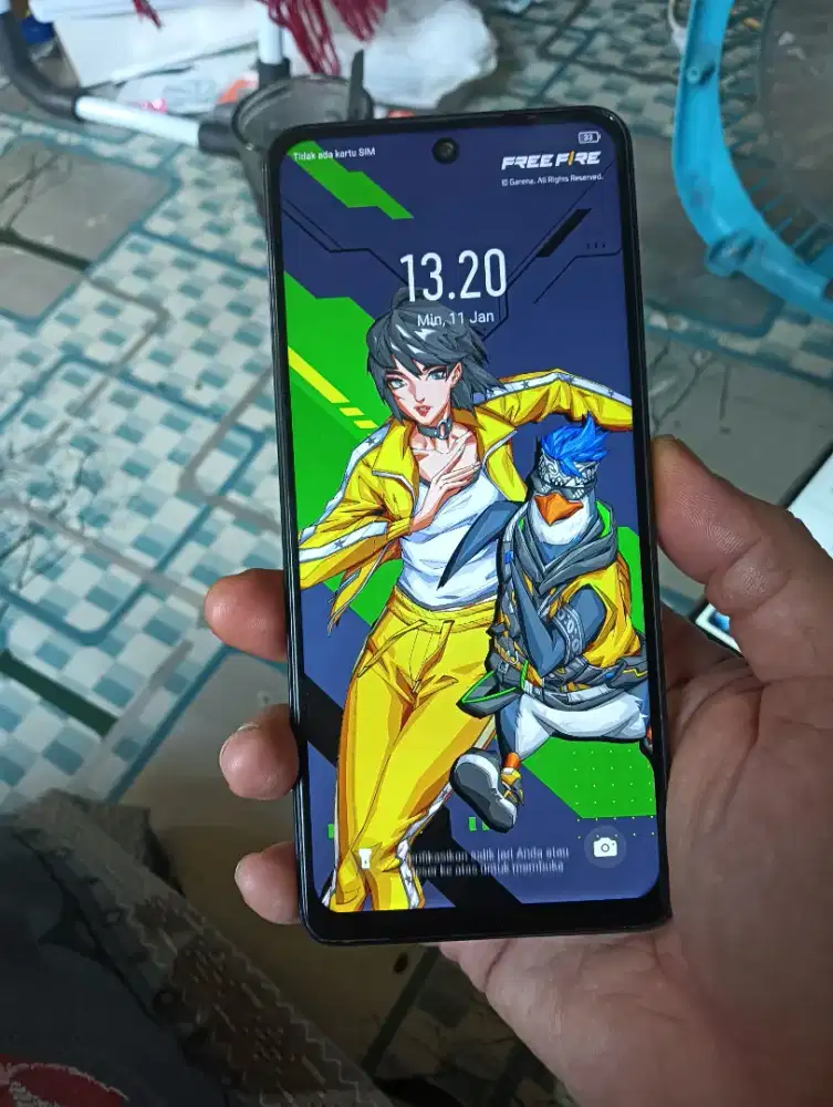 Infinix hot 40 pro ram 8+8 Rom 256 4G dual sim card (batangan)
