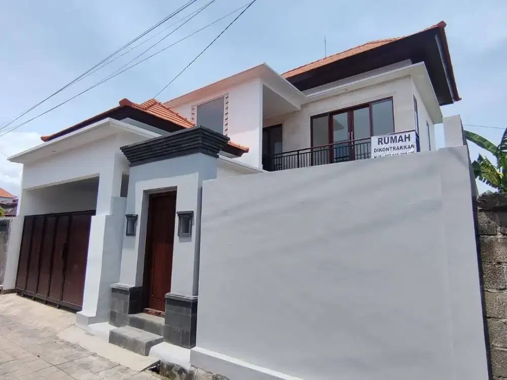 Dikotrakan Sewa Rumah Villa Di Jalan Pengiyasan Sanur Bali. Dekat Pantai Sanur.