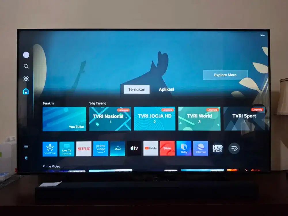 TV SAMSUNG 55 Crystal UHD DU7000 4K Smart TV