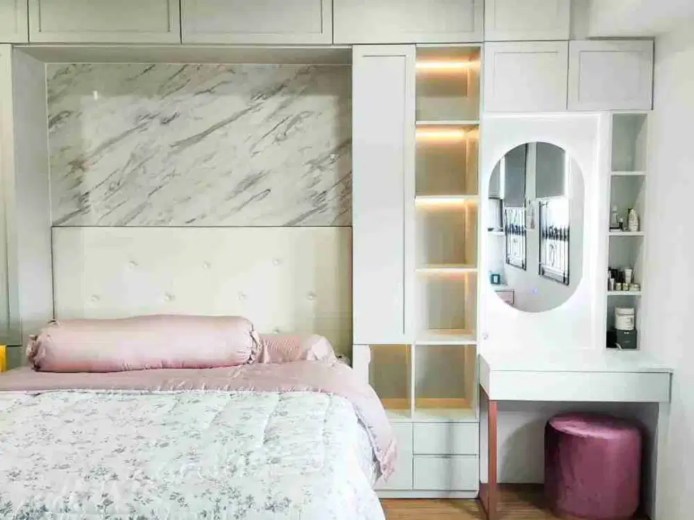 Full Furnish Mewah‼️Apartemen Puncak Kertajaya 2 BR dekat ITS