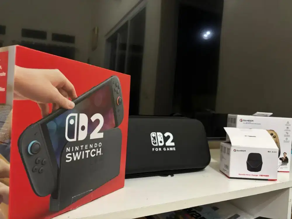 Dijual Nintendo Switch 2 Baru Sebulan Banyak BONUS!!!