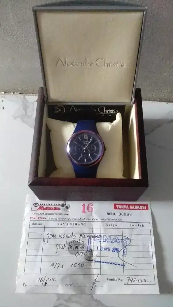 Jam tangan Alexandre Christie original