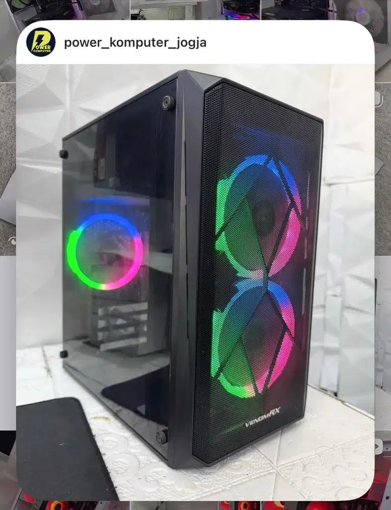 Amd Ryzen 5 5600G Ram 16Gb Ssd 128Gb Vga 2Gb Wifi Murah Aja 4,7 jt