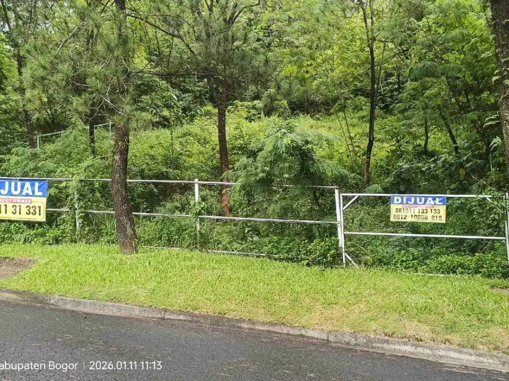 Tanah Kavling dijual di Cluster Northridge Sentul City Bogor Jawa Barat