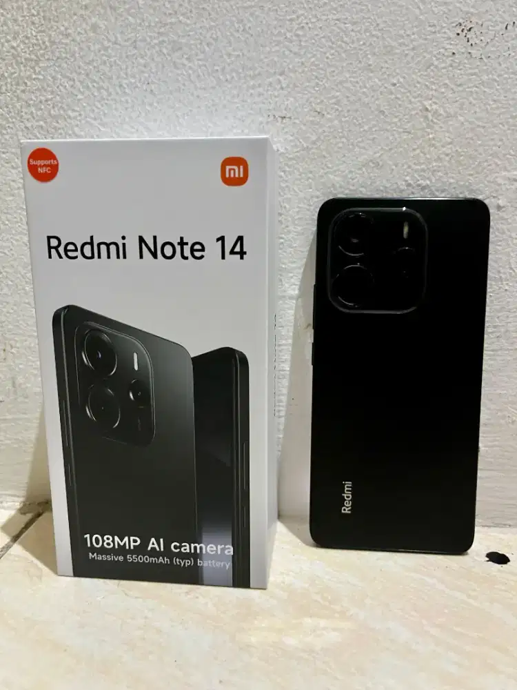 Redmi note 14 8/256 mulis fullset ori