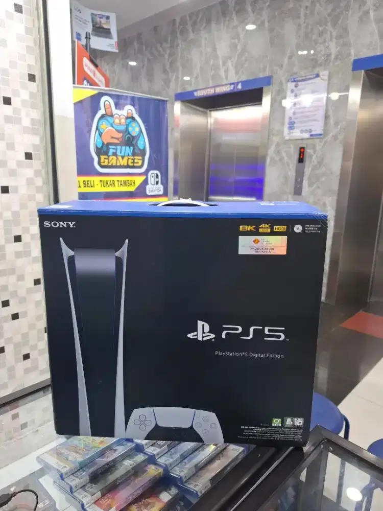 PS5 DIGITAL FAT EX INDO 825GB SSD