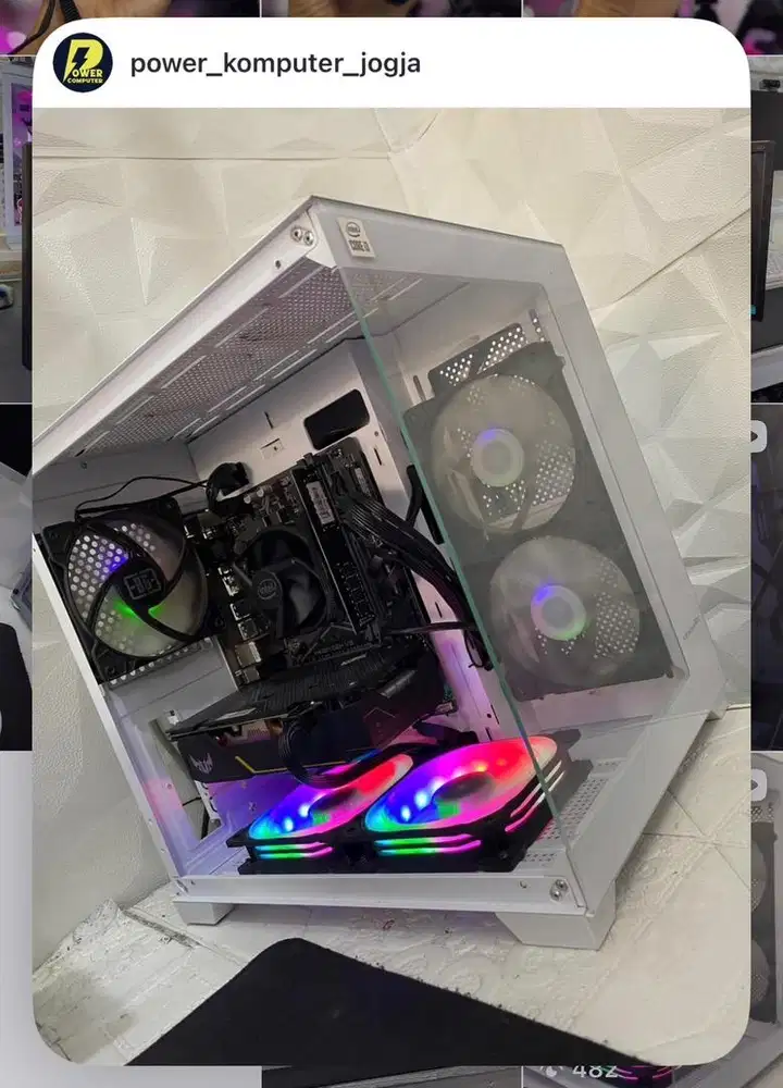 PC Amd Ryzen 7 1700 Gtx 960 4GB Ssd 128Gb Ram 16GB Wifi Render Siap