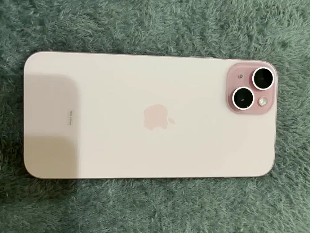 Dijual Iphone 15 Plus Pink 128GB BH 100%