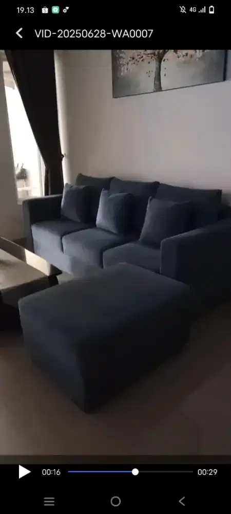 Di jual sofa letter L