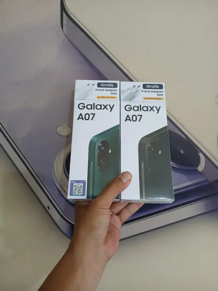 Berminat silahkan WA Samsung Galaxy A07 4/128 Garansi resmi 1thn