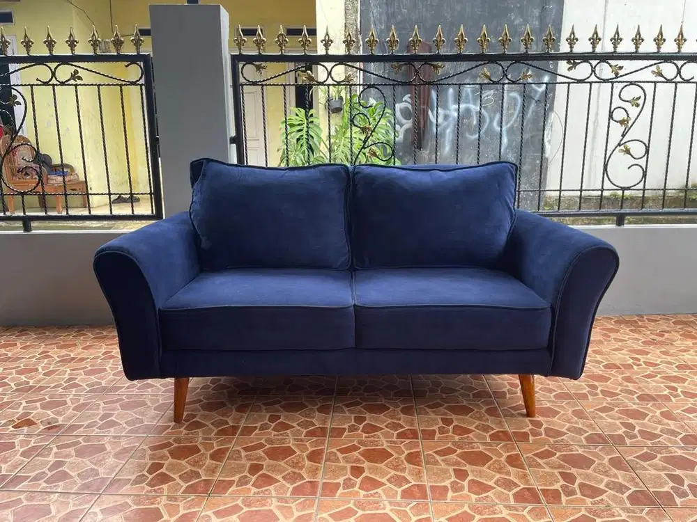 Sofa 2 seater Navy