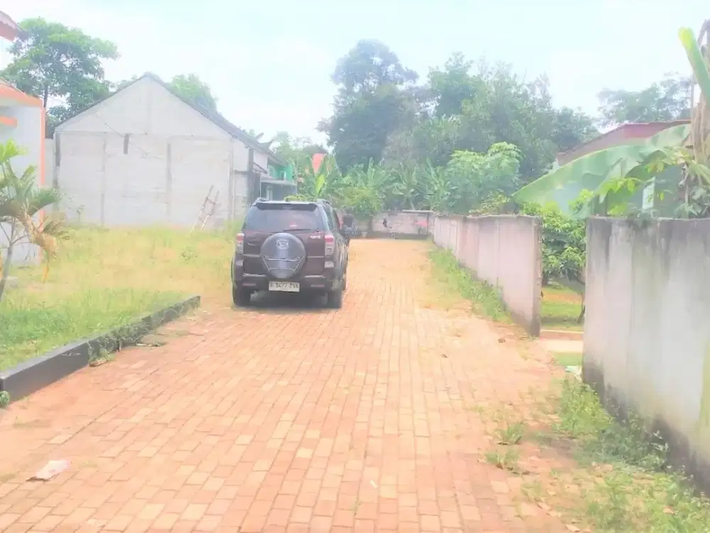 Dijual Kavling Siap Bangun & Balik Nama, Dekat Terminal Parung