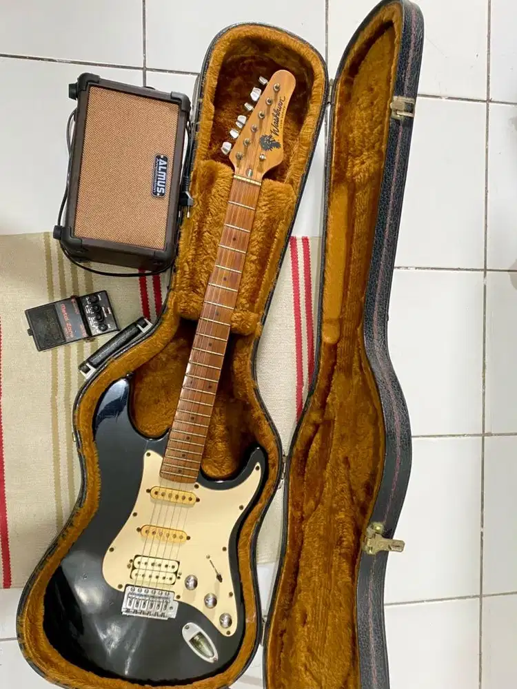 Set Gitar Washburn Lyon DiMarzio Super Distortion