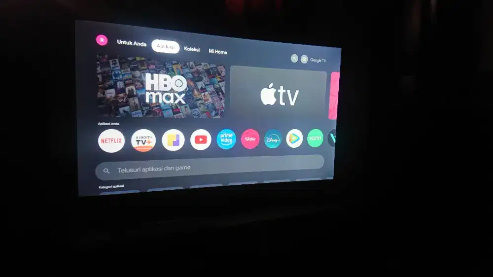 Jual xiaomi google tv A32 pro fullset mulus + antena indoor px da6000