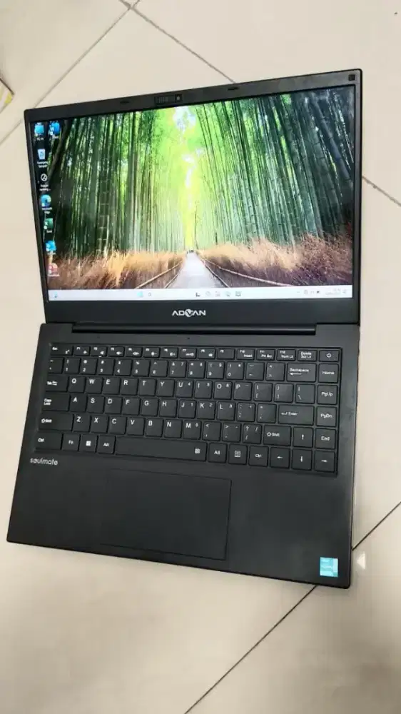 Dijual Laptop ADVAN S145 Ram 4GB DDR4 SSD 128GB siap pakai 24jam COD