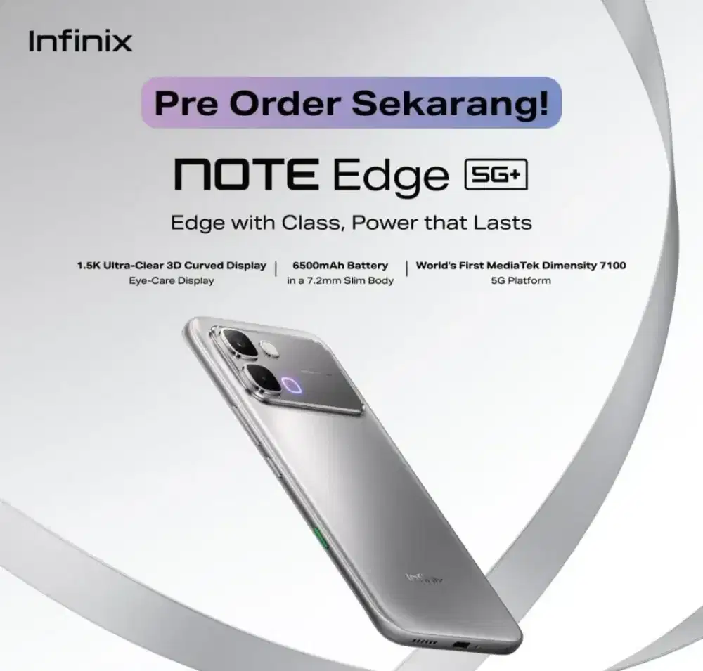 Pre Orde INFINIX NOTE EDGE ! COD & TUKAR TAMBAH