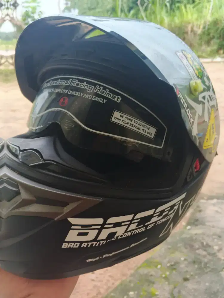 Helm NHK double visor