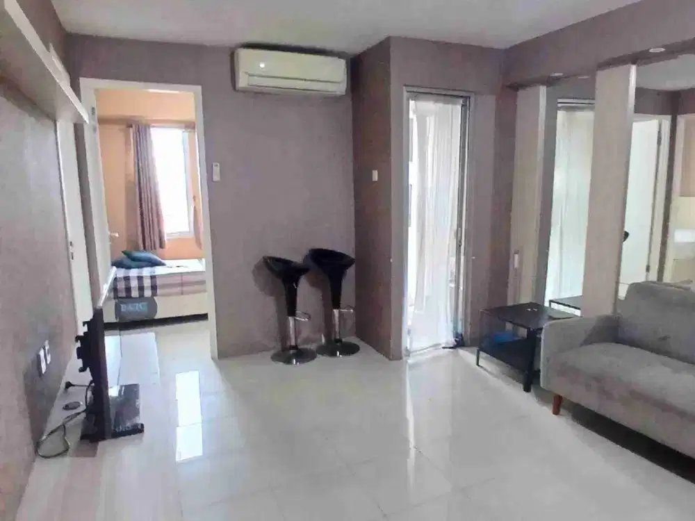 rent 3 bedroom fullfurnish tower flamboyan view kota bersih rapih siap huni