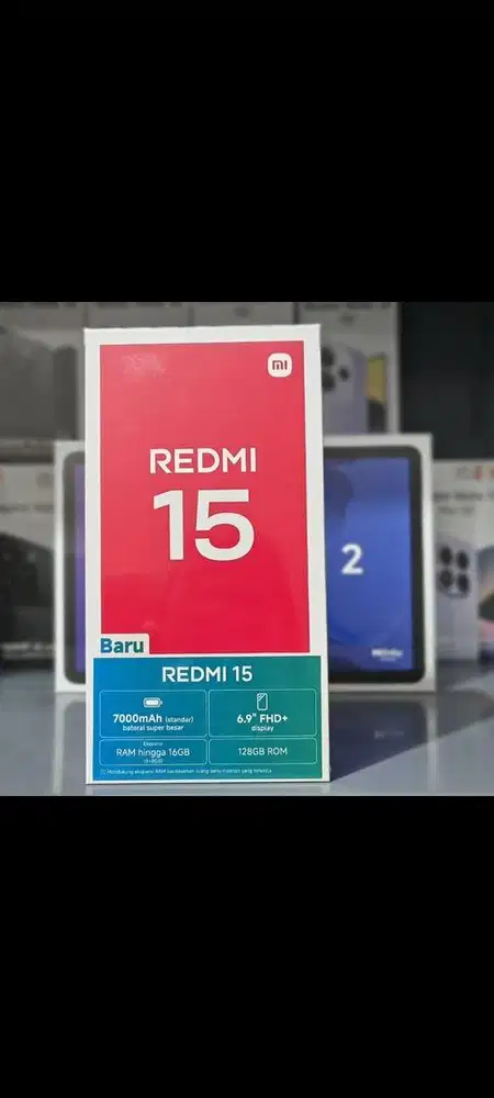 PROMO NEW REDMI 15 GARANSI XIAOMI INDONESIA!! BISA KREDIT TANPA DP!!