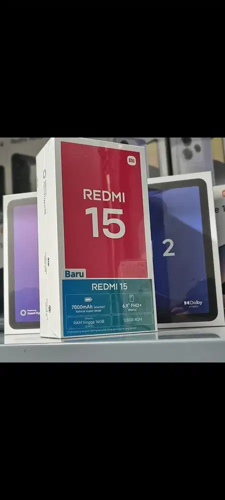 PROMO NEW REDMI 15 GARANSI XIAOMI INDONESIA!! BISA KREDIT TANPA DP!!