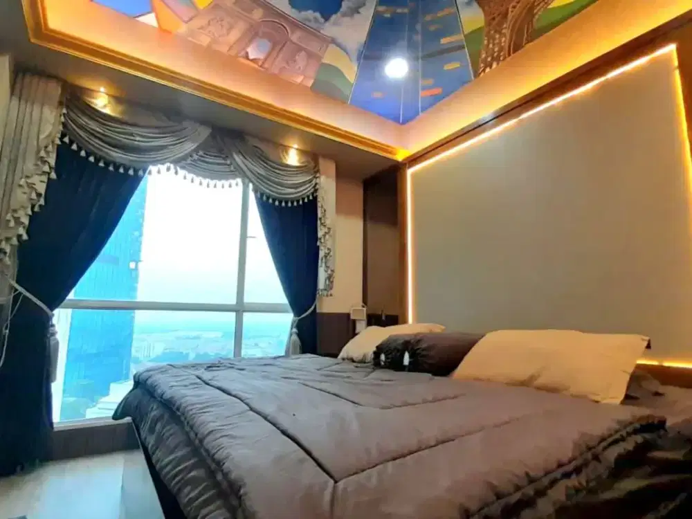 DISEWAKAN CASAGRANDE RESIDENCE  Unit Besar  Full Furnished  View Kolam Renang ✨ Casablanca, Jakarta Selatan