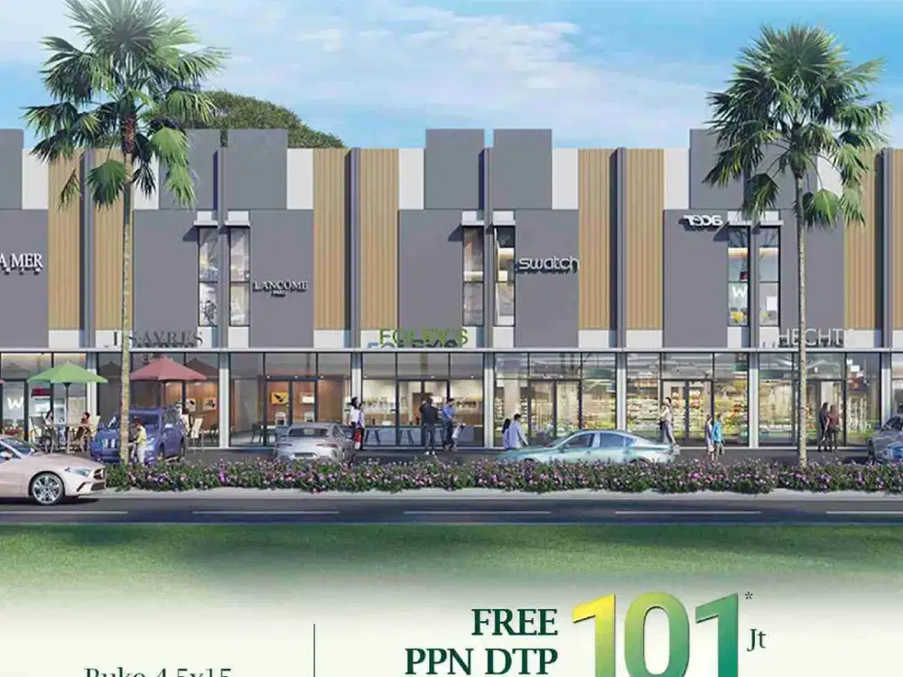 Ruko 2 Lantai Citra Garden Gowa