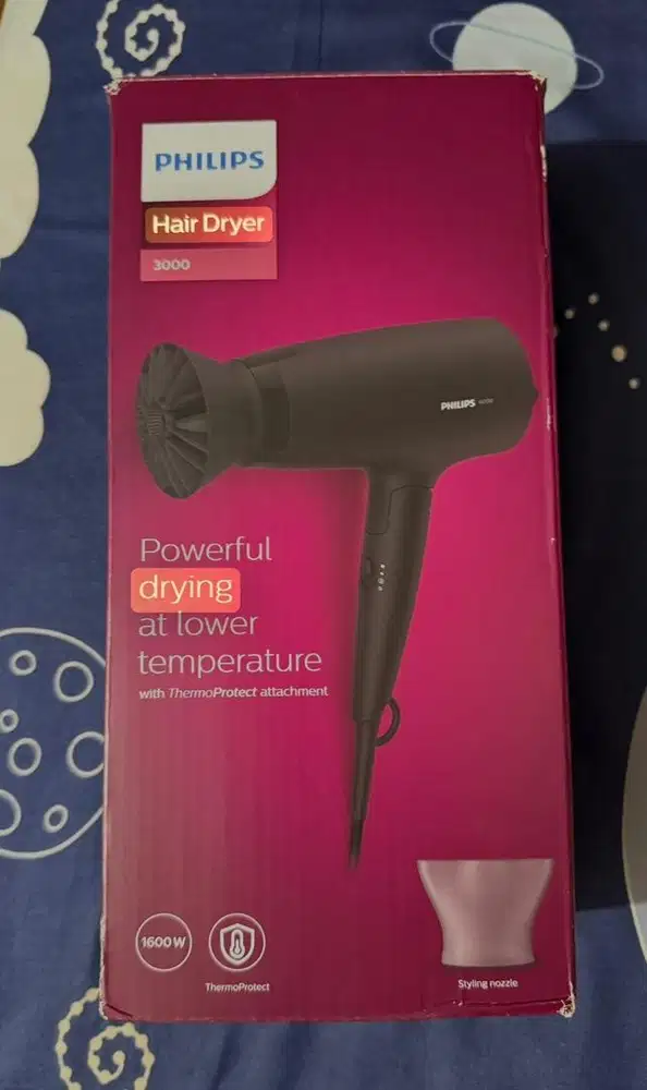 Hair Dryer Philips 3000 Ori Belum Pernah Dipakai