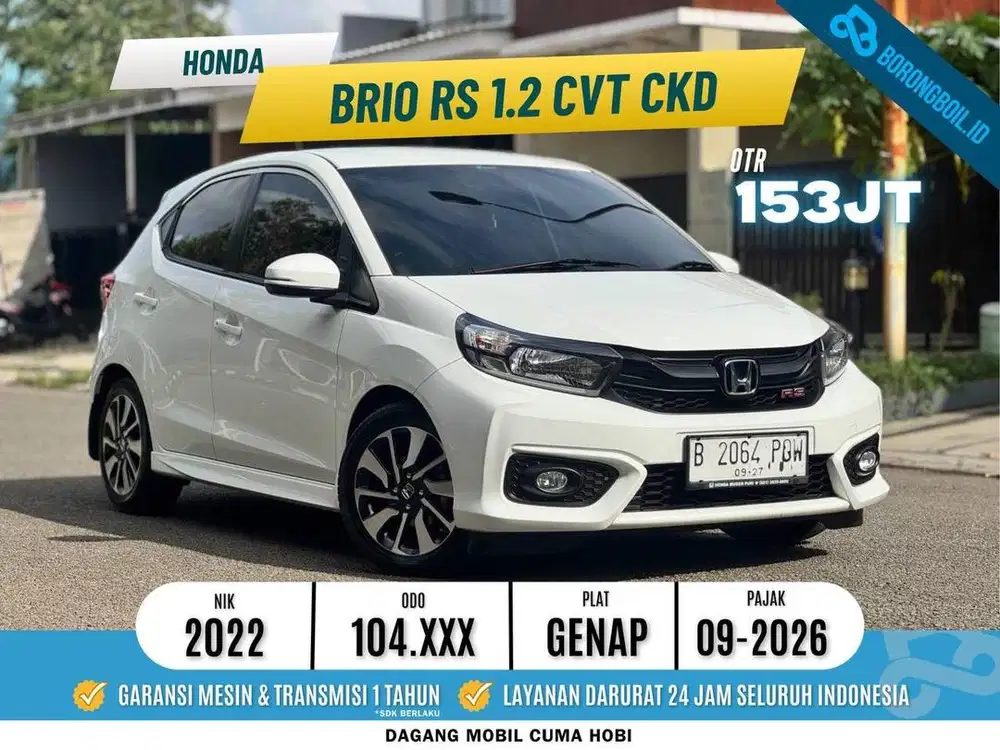 BRIO RS 1.2 CVT CKD 2022