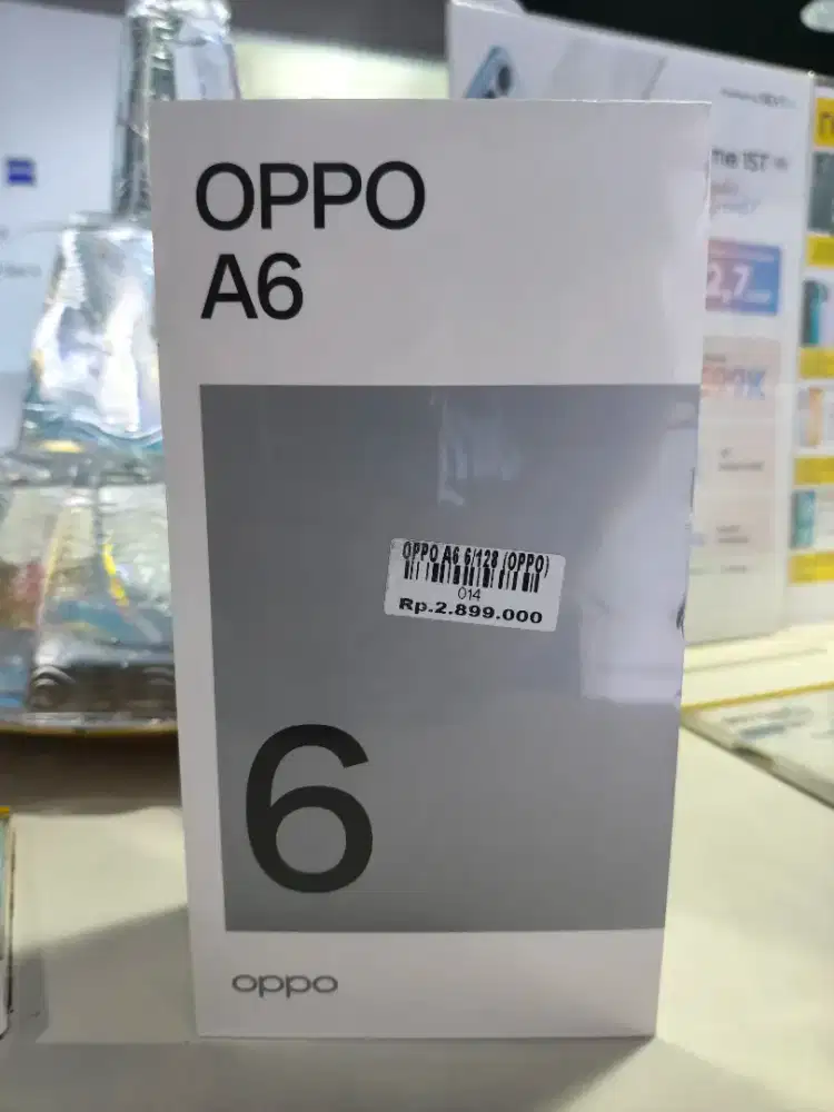 Ready Oppo A6 6/128 garansi resmi 1tahun Atlantis dahsyat
