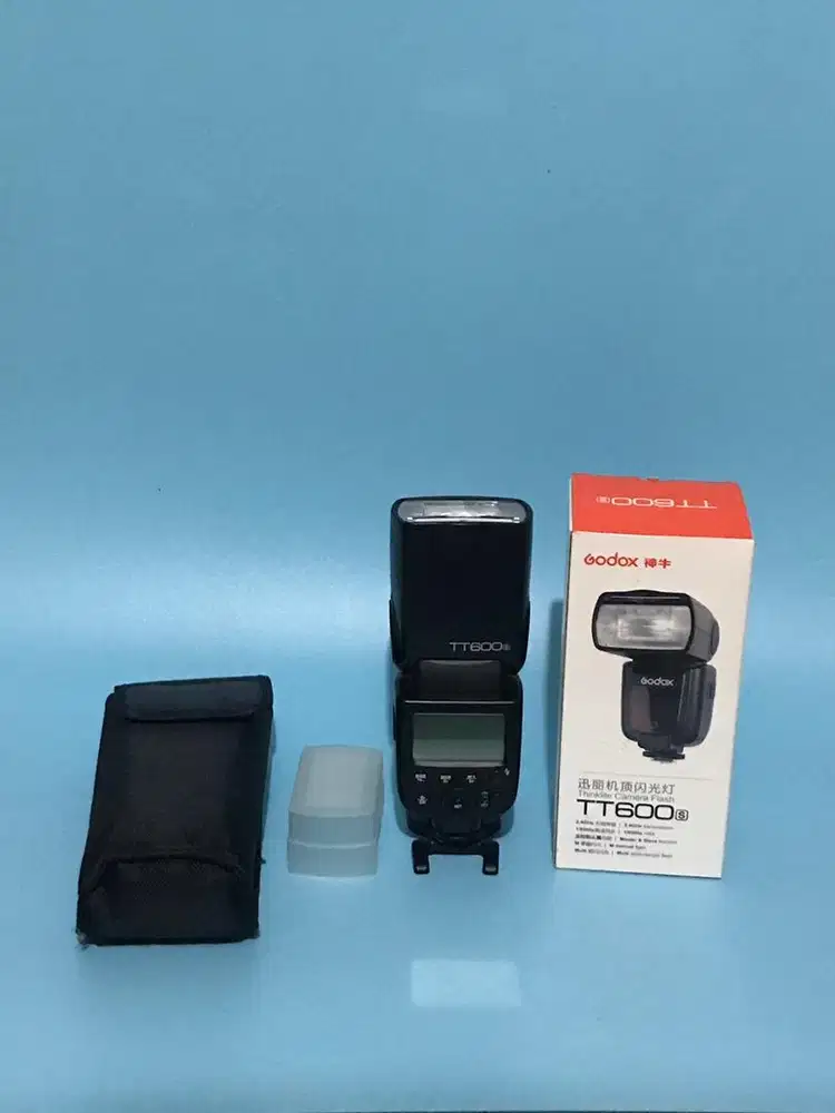 Flash Eksternal Godox TT600 for sony with Triger X2T