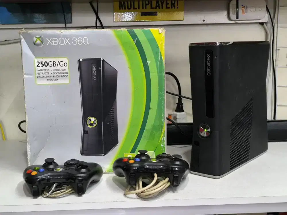 XBOX 360 250GB RGH

XBOX 360 250GB

Kelengkapan fullset