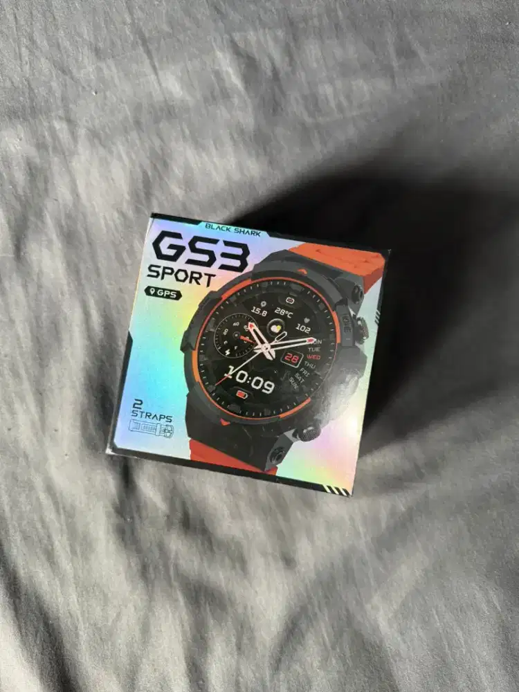 SEGEL Smartwatch Black Shark GS3 Sport GPS Black Mist baru SEGEL NEW